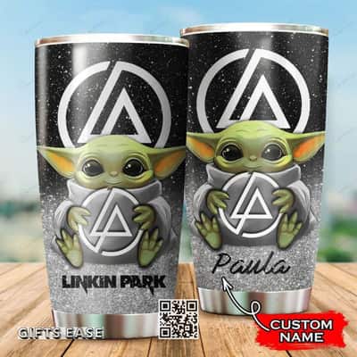 Linkin Park Baby Yoda Star Wars Tumbler Custom Name