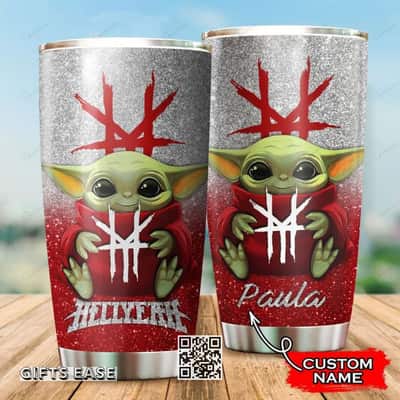Hellyeah Baby Yoda Star Wars Tumbler Custom Name