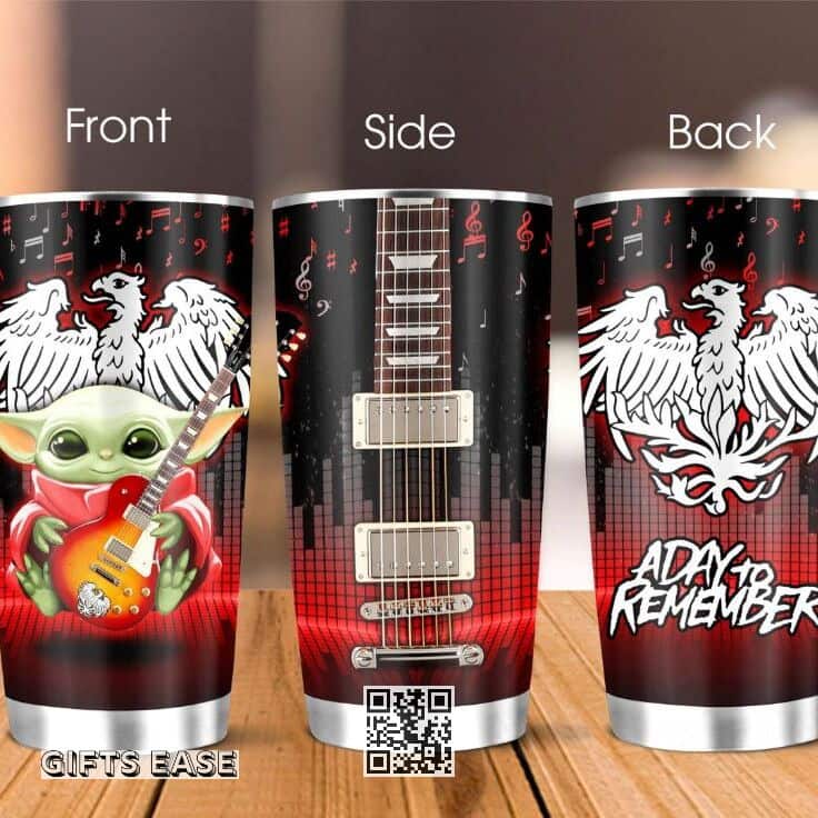 A Day To Remember Baby Yoda Love Guitar Tumbler A Day To Remember Baby Yoda Love Guitar Tumbler