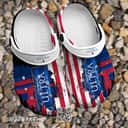 Michelob ULTRA Beer Crocs Clogs US Flag Sandals