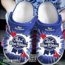 Pabst Blue Ribbon Beer Crocs Clogs Cool Sandals