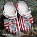 Coors Light Beer Crocs Clogs Vintage Sandals Coors Light Beer Crocs Clogs Vintage Sandals
