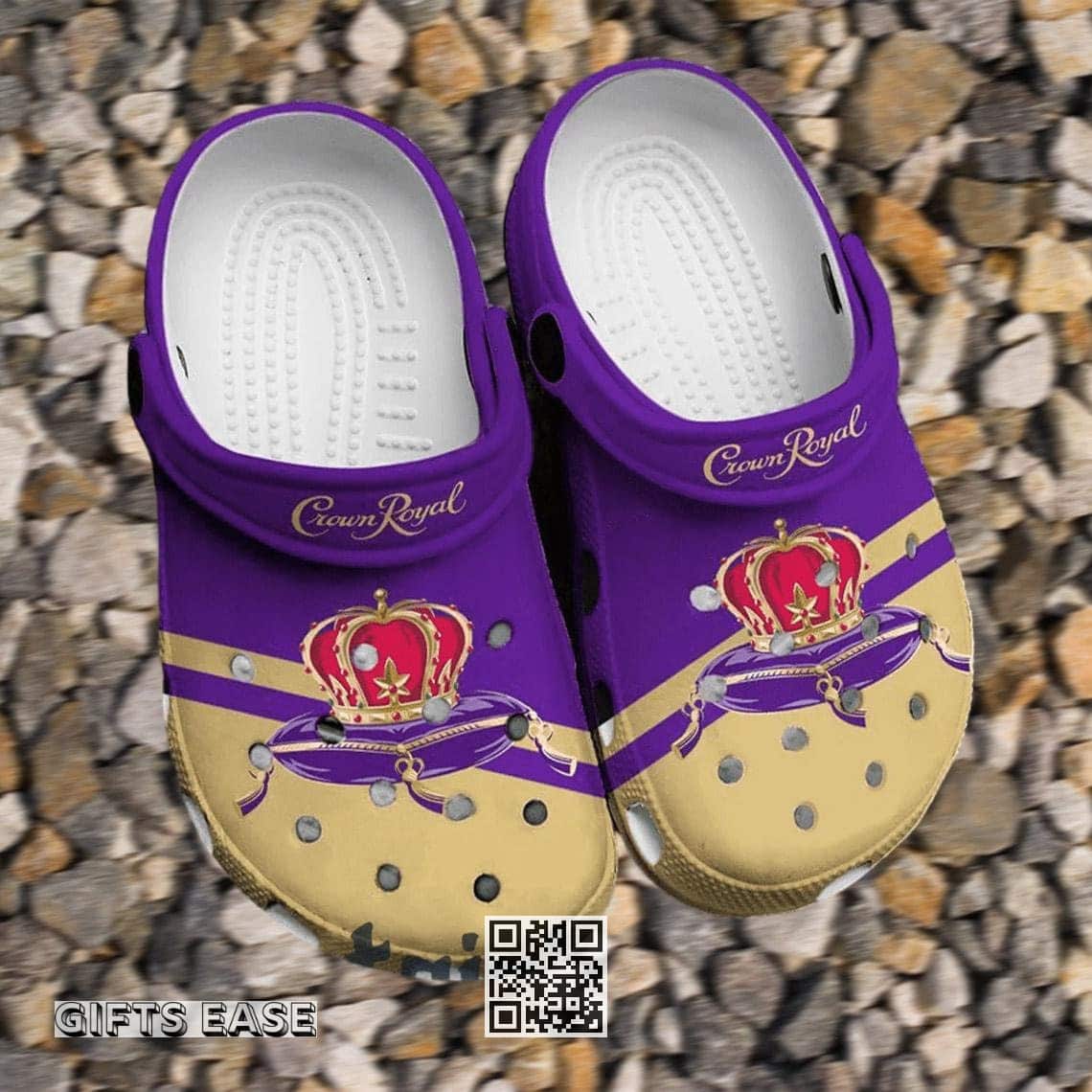 Crown Royal Crocs Clogs Whisky Lovers Gift Sandals Crown Royal Crocs Clogs Whisky Lovers Gift Sandals