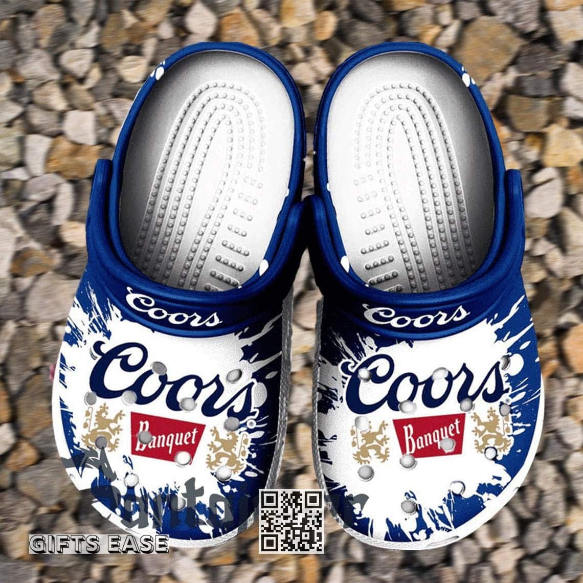 Coors Banquet Beer Crocs Clogs Cool Sandals Gift For Mom 