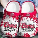 Coors Light Crocs Clogs Sandals Gift For Beer Drinkers Coors Light Crocs Clogs Sandals Gift For Beer Drinkers