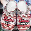 Coors Light Beer Crocs Clogs Christmas Pattern Sandals Coors Light Beer Crocs Clogs Christmas Pattern Sandals