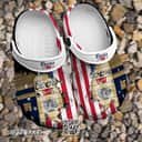 Coors Banquet Beer Crocs Clogs US Flag Sandals Coors Banquet Beer Crocs Clogs US Flag Sandals