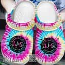 Jameson Crocs Clogs Tie And Dye Sandals