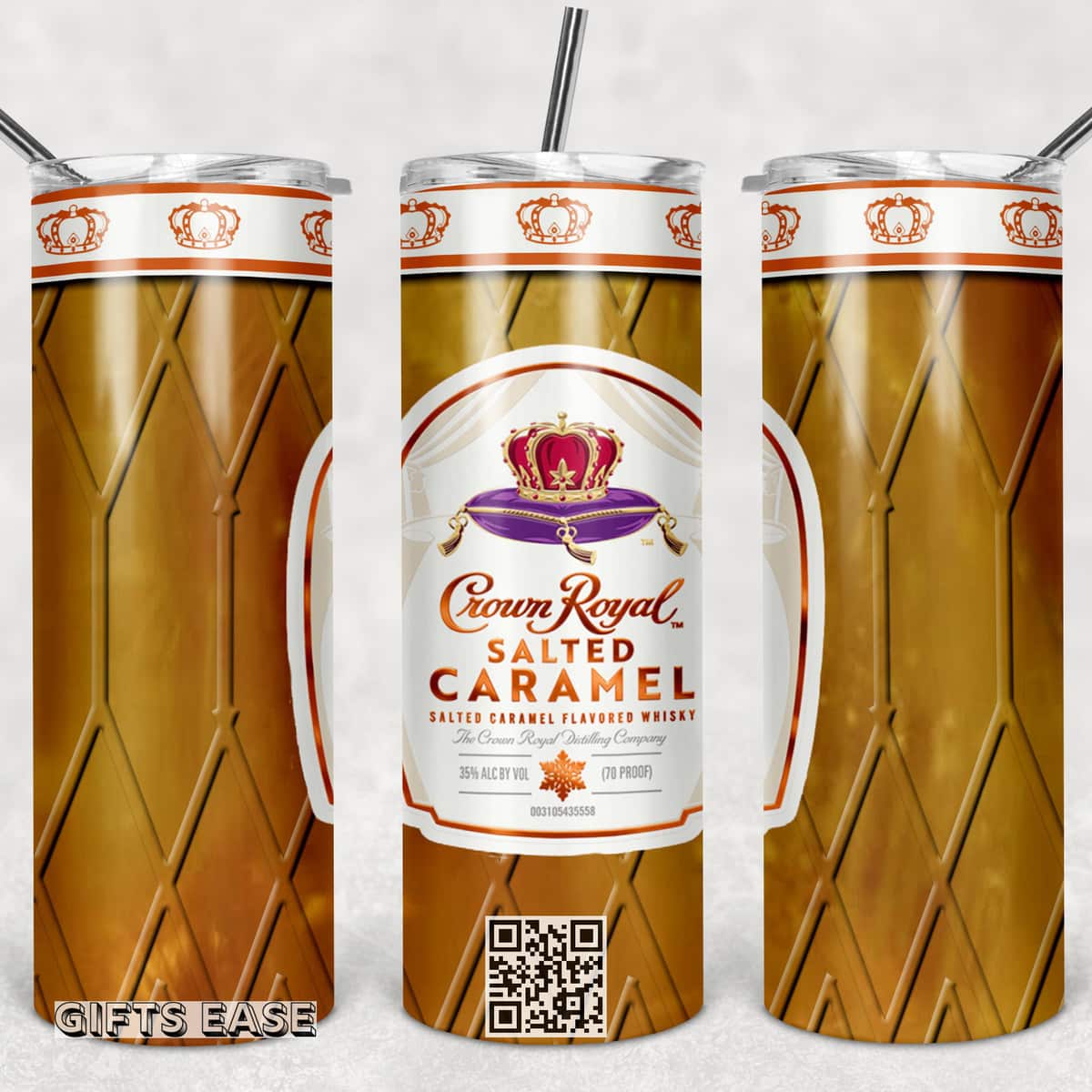 Vintage Crown Royal Tumbler Salted Caramel Vintage Crown Royal Tumbler Salted Caramel