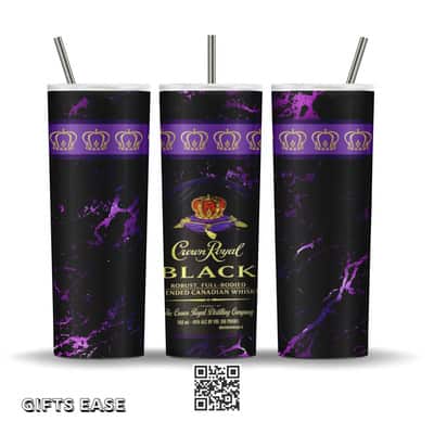 Black Crown Royal Tumbler Gift For Whisky Lovers Black Crown Royal Tumbler Gift For Whisky Lovers