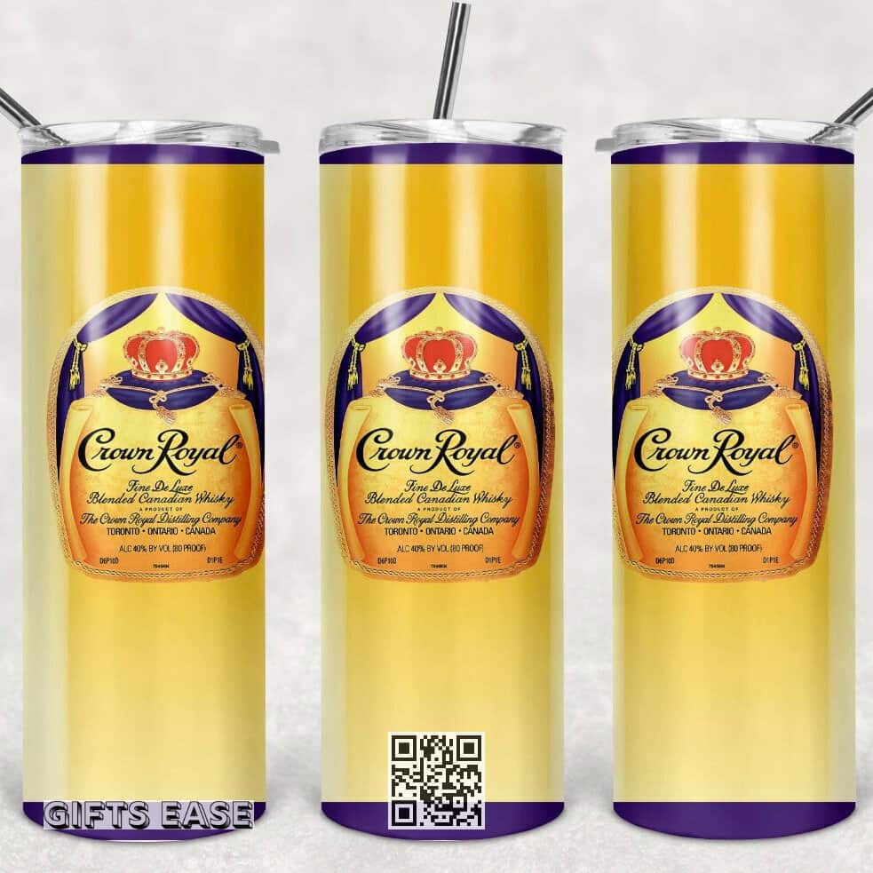 Vintage Crown Royal Tumbler Gift For Daughter Vintage Crown Royal Tumbler Gift For Daughter