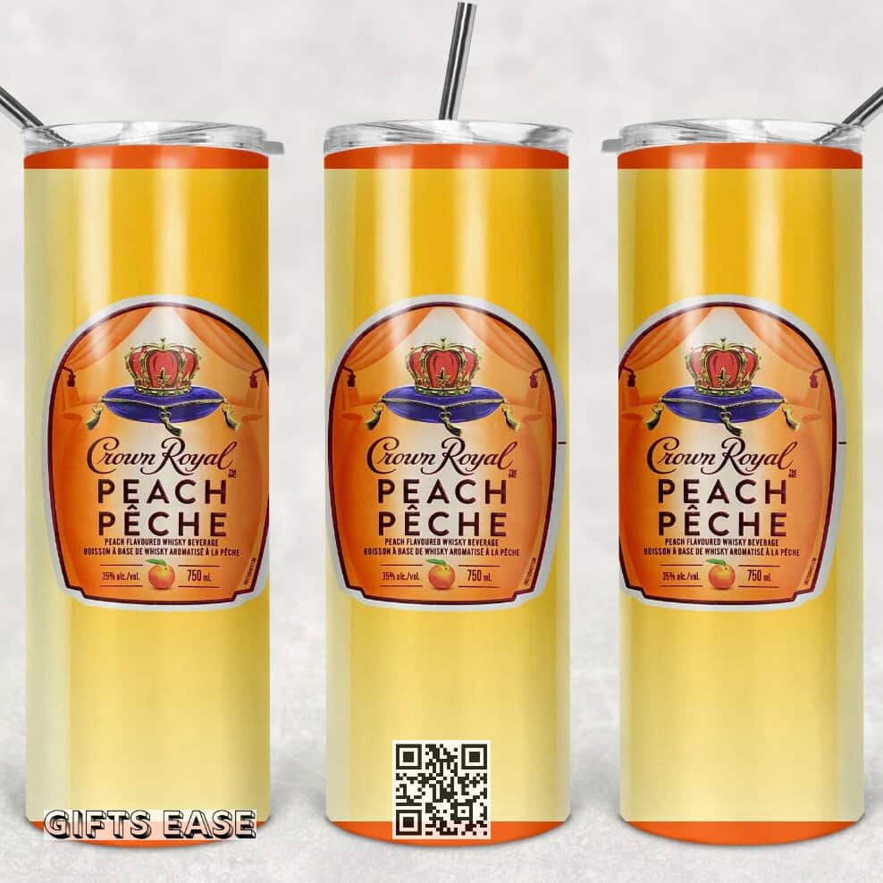 Whisky Crown Royal Pêche Tumbler Gift For Friends Whisky Crown Royal Pêche Tumbler Gift For Friends
