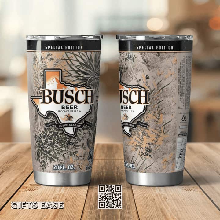 Special Edition Busch Beer Tumbler Special Edition Busch Beer Tumbler