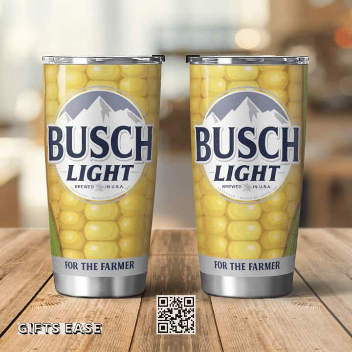 Busch Light Beer Tumbler Corn For The Farmer Busch Light Beer Tumbler Corn For The Farmer