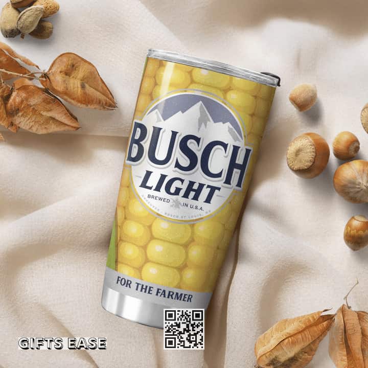 Busch Light Beer Tumbler Corn For The Farmer Busch Light Beer Tumbler Corn For The Farmer