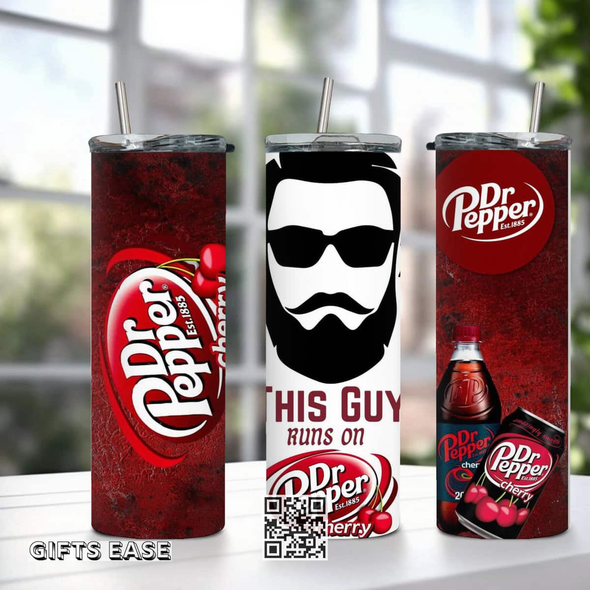 Cherry Dr Pepper Tumbler This Guy Runs On Cherry Dr Pepper Tumbler This Guy Runs On