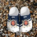 Miller Lite Crocs Clogs Gift For Beer Lovers Sandals Miller Lite Crocs Clogs Gift For Beer Lovers Sandals