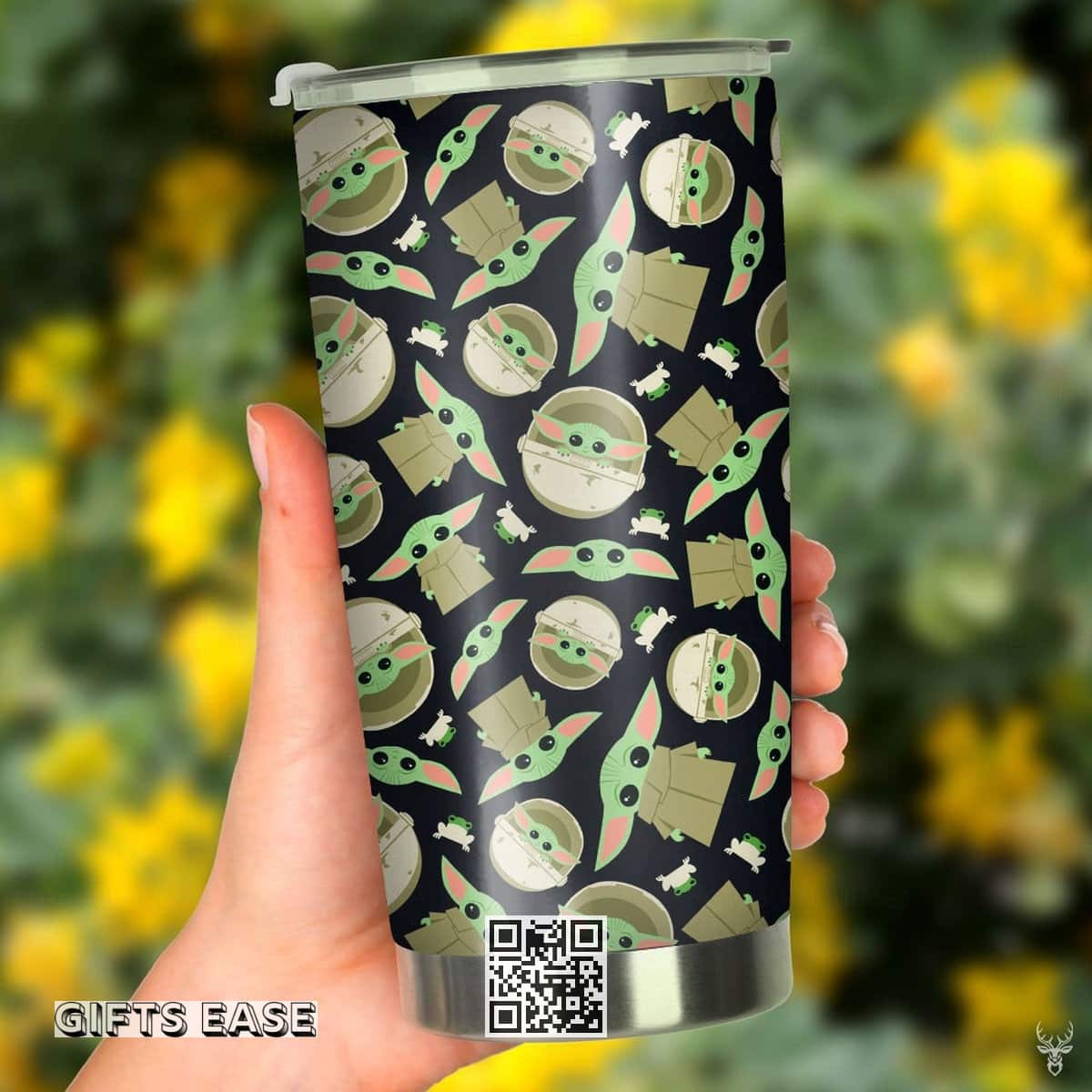 Cute Baby Yoda Tumbler Mandalorian Cute Baby Yoda Tumbler Mandalorian