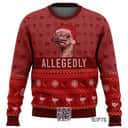 Red Letterkenny Allegedly Ugly Christmas Sweater Xmas Pattern Red Letterkenny Allegedly Ugly Christmas Sweater Xmas Pattern