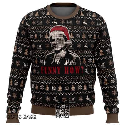 Black Goodfellas Ugly Christmas Sweater Funny How