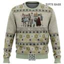 Steins Gate Ugly Christmas Sweater The Elite Team Time Travel