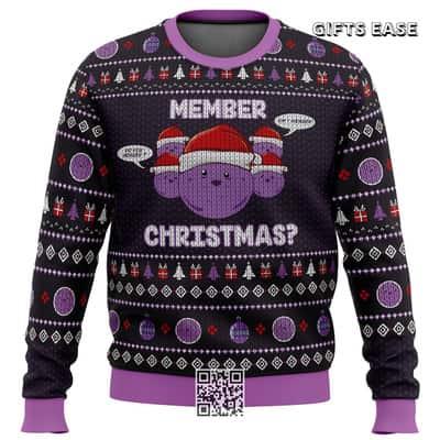 Black Member Berries South Park Ugly Christmas Sweater