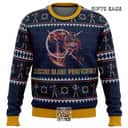 Matoi Ryuuko Kill La Kill Ugly Christmas Sweater Scissor Blade Proficiency