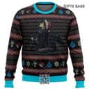 Black Okumura Rin Blue Exorcist Ugly Christmas Sweater Black Okumura Rin Blue Exorcist Ugly Christmas Sweater