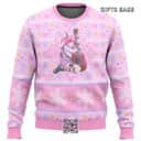 Pink Angel Beats Yui Loves Guitar Ugly Christmas Sweater Gift For Girlfriend Pink Angel Beats Yui Loves Guitar Ugly Christmas Sweater Gift For Girlfriend