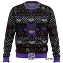 Black Pokemon Ghosts Gengar Ghastly Haunter Ugly Christmas Sweater Black Pokemon Ghosts Gengar Ghastly Haunter Ugly Christmas Sweater