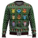 Cute Pokemon Eevee Eeveelutions Ugly Christmas Sweater Cute Pokemon Eevee Eeveelutions Ugly Christmas Sweater