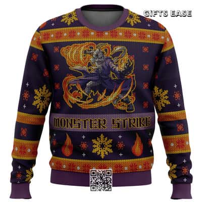 Shishio Makoto Monster Strike Rurouni Kenshin Samurai X Ugly Christmas Sweater Xmas Gift