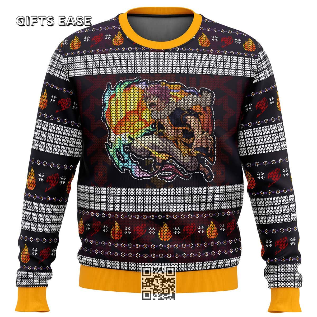 Dragneel Natsu Fairy Tail Ugly Christmas Sweater Fire Dragon’s Iron Fist Dragneel Natsu Fairy Tail Ugly Christmas Sweater Fire Dragon’s Iron Fist