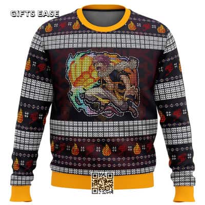 Dragneel Natsu Fairy Tail Ugly Christmas Sweater Fire Dragon’s Iron Fist