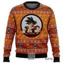 Dragonball Z Son Goku Ugly Christmas Sweater Christmas Holiday