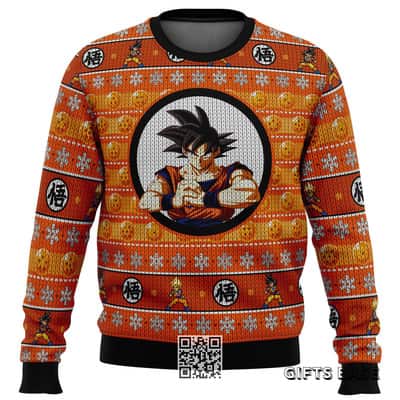 Dragonball Z Son Goku Ugly Christmas Sweater Christmas Holiday