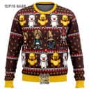 Classic Final Fantasy 8bit Ugly Christmas Sweater Classic Final Fantasy 8bit Ugly Christmas Sweater