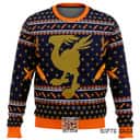 Black Final Fantasy Chocobo Ugly Christmas Sweater
