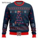 Donkey Kong Ugly Christmas Sweater Snowflakes Pattern Donkey Kong Ugly Christmas Sweater Snowflakes Pattern