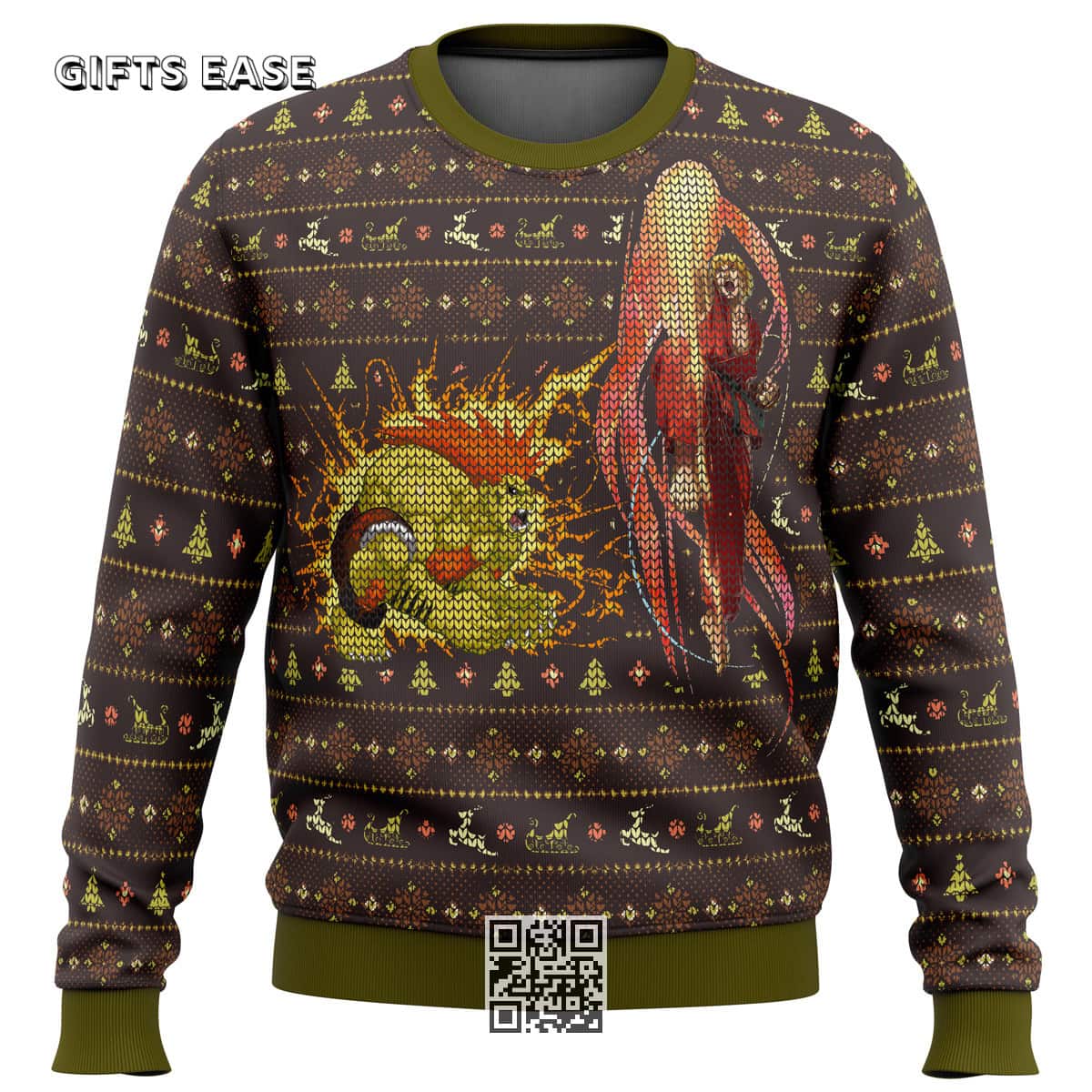 Street Fighter Ken Vs Blanka Ugly Christmas Sweater Xmas Pattern Street Fighter Ken Vs Blanka Ugly Christmas Sweater Xmas Pattern