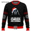 Star Wars Darth Vader Ugly Christmas Sweater I Find Your Lack Of Cheer Disturbing Star Wars Darth Vader Ugly Christmas Sweater I Find Your Lack Of Cheer Disturbing