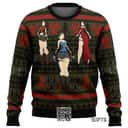 Resident Evil Ugly Christmas Sweater Snowflake Pine Tree Resident Evil Ugly Christmas Sweater Snowflake Pine Tree