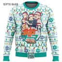 Light Green Food Wars Ugly Christmas Sweater Fight To Conquer Light Green Food Wars Ugly Christmas Sweater Fight To Conquer