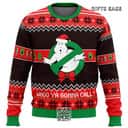 Ghostbusters Ugly Christmas Sweater Who You Gonna Call