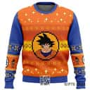 Dragon Ball Z Goku Ugly Christmas Sweater Winter Gift Dragon Ball Z Goku Ugly Christmas Sweater Winter Gift