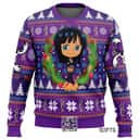 Purple Nico One Piece Ugly Christmas Sweater Purple Nico One Piece Ugly Christmas Sweater
