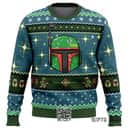 Star Wars Boba Fett Ugly Christmas Sweater Star Wars Boba Fett Ugly Christmas Sweater