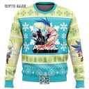 Promare Ugly Christmas Sweater Snowflakes Galo Thymos Lio-Hen