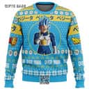 Vegeta Dragon Ball Z Ugly Christmas Sweater Over 9000 Vegeta Dragon Ball Z Ugly Christmas Sweater Over 9000