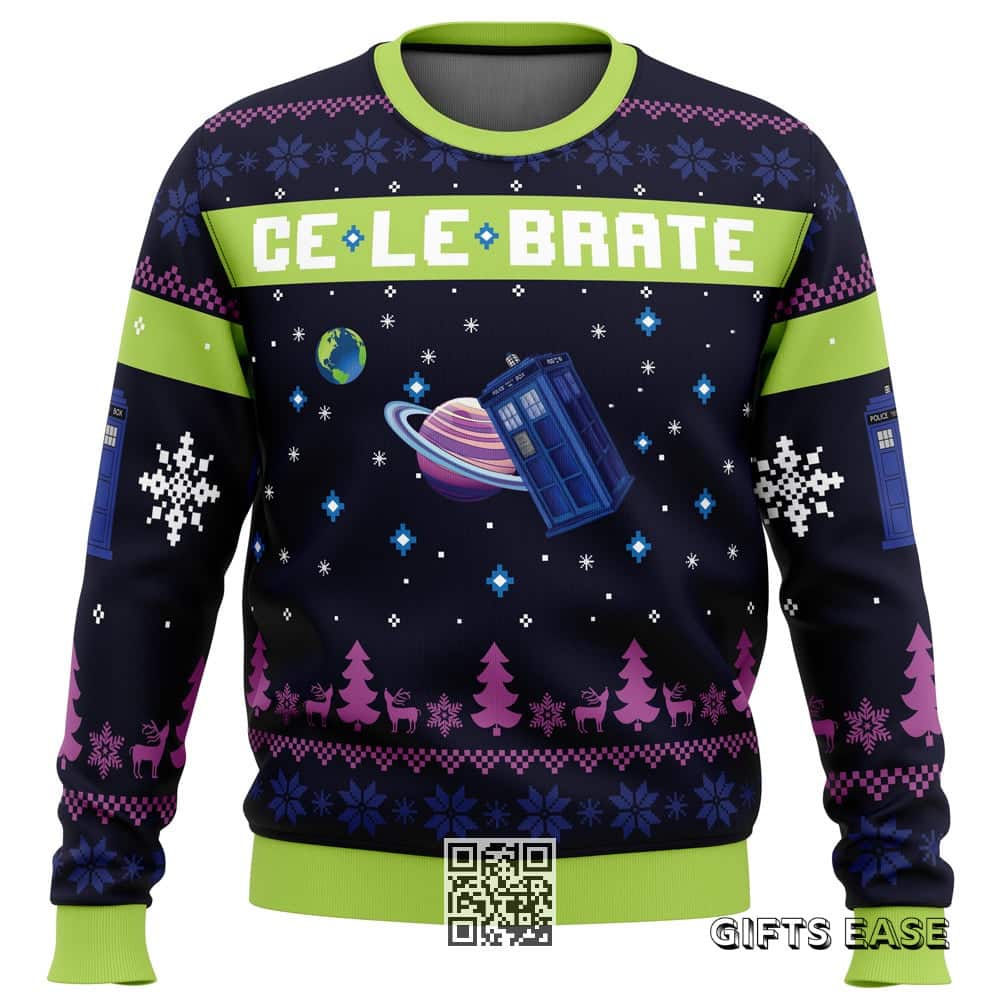 Doctor Who Ugly Christmas Sweater Christmas In Gallifrey Doctor Who Ugly Christmas Sweater Christmas In Gallifrey